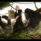 Illustration for article titled Teddy Roosevelt murdering Sasquatch and FDRs mecha: the most insane presidential portraits youve ever seen